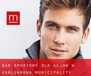 Bar sportowy dla gejów w Karlskrona Municipality