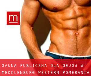 sauna publiczna dla gejów w Mecklenburg-Western Pomerania